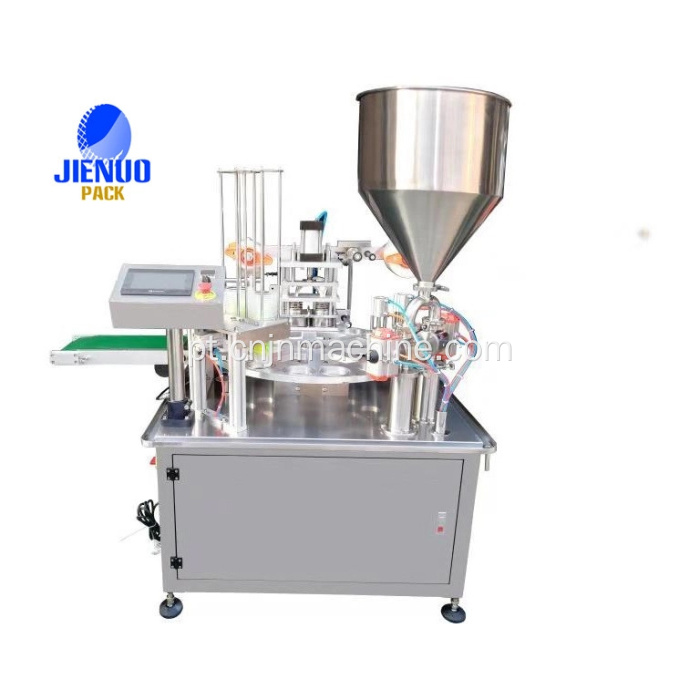 Máquina de preenchimento de cápsula automática de pequena escala